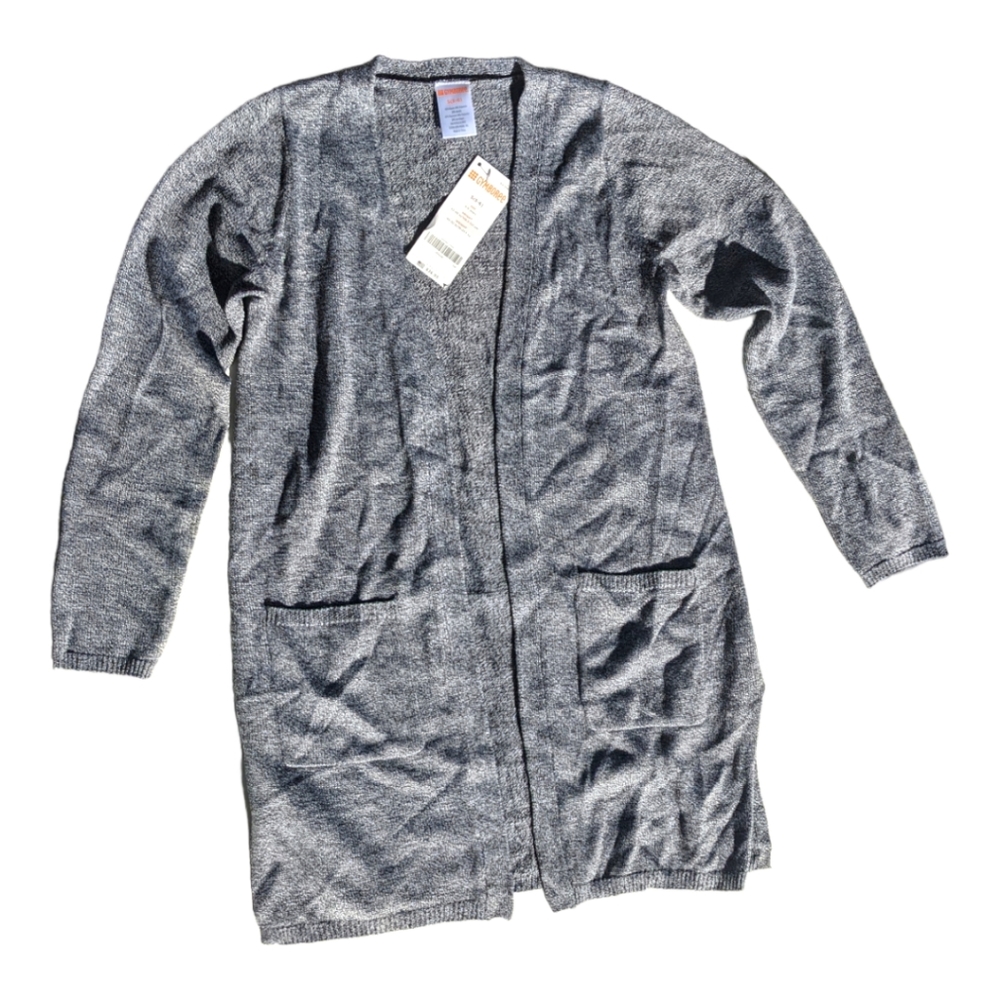 Gymboree Girls S 5-6 Heather Grey Cardigan Sweater w/ Pockets